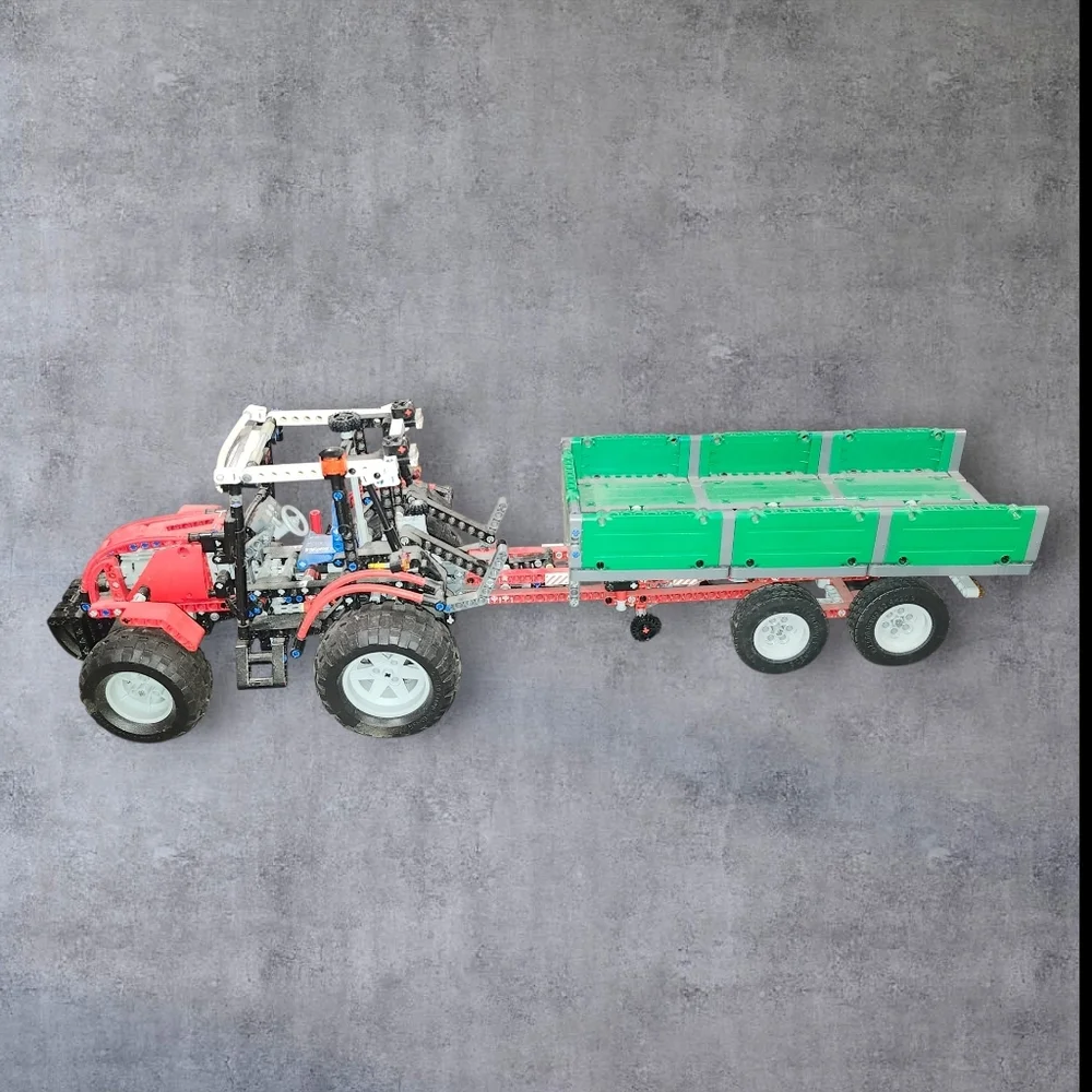 Lego Technic Tractor With Trailer